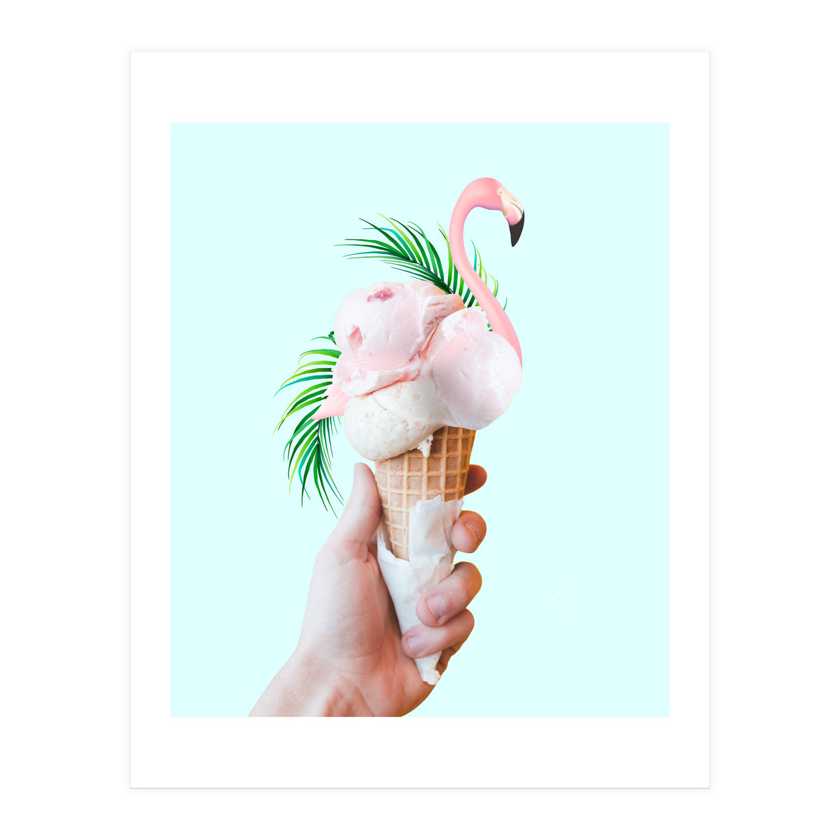 Tropical Ice Cream #society6 #decor #buyart (Print Only)