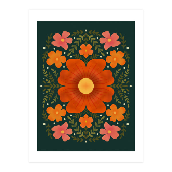 Red Flower (Print Only)