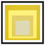 JOSEF ALBERS - HOMAGE TO THE SQUARE YELLOW WHITE thumbnail