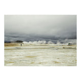 Tourists at the volcano steam spot - Iceland (Print Only) thumbnail