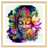 Floral Awakening Buddha