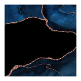Navy & Rose Gold Agate Texture 04 (Print Only) thumbnail