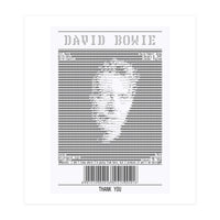 Receipt Art David Bowie Quotes  (Print Only)