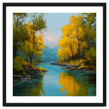 Serene Autumn River Landscape thumbnail