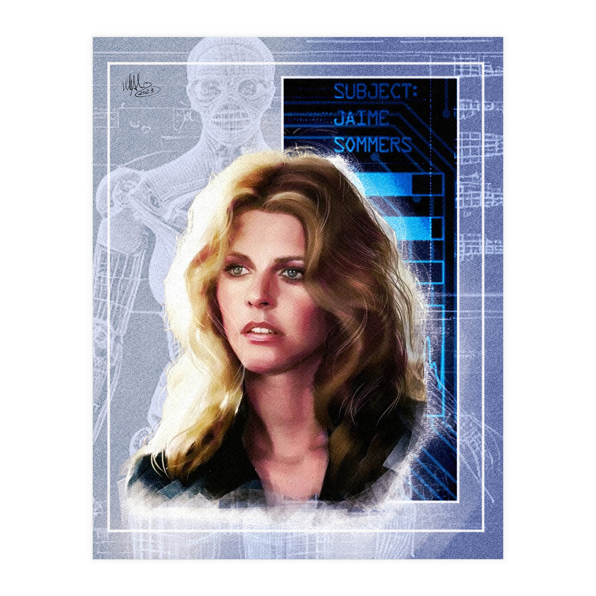 Lindsay Wagner - The Bionic Woman (Print Only)