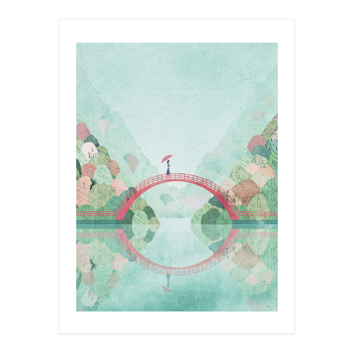 Girl On The Bridge (Print Only)