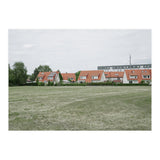 Red roof houses in the green field (Print Only) thumbnail