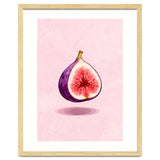 Fresh Figs, Watercolor Fruit, Mediterranean Still Life thumbnail