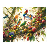 Jungle Symphony Of Tropical Birds (Print Only) thumbnail