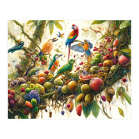 Jungle Symphony Of Tropical Birds (Print Only)