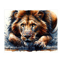 Hunter Gaze In The Wild (Print Only)