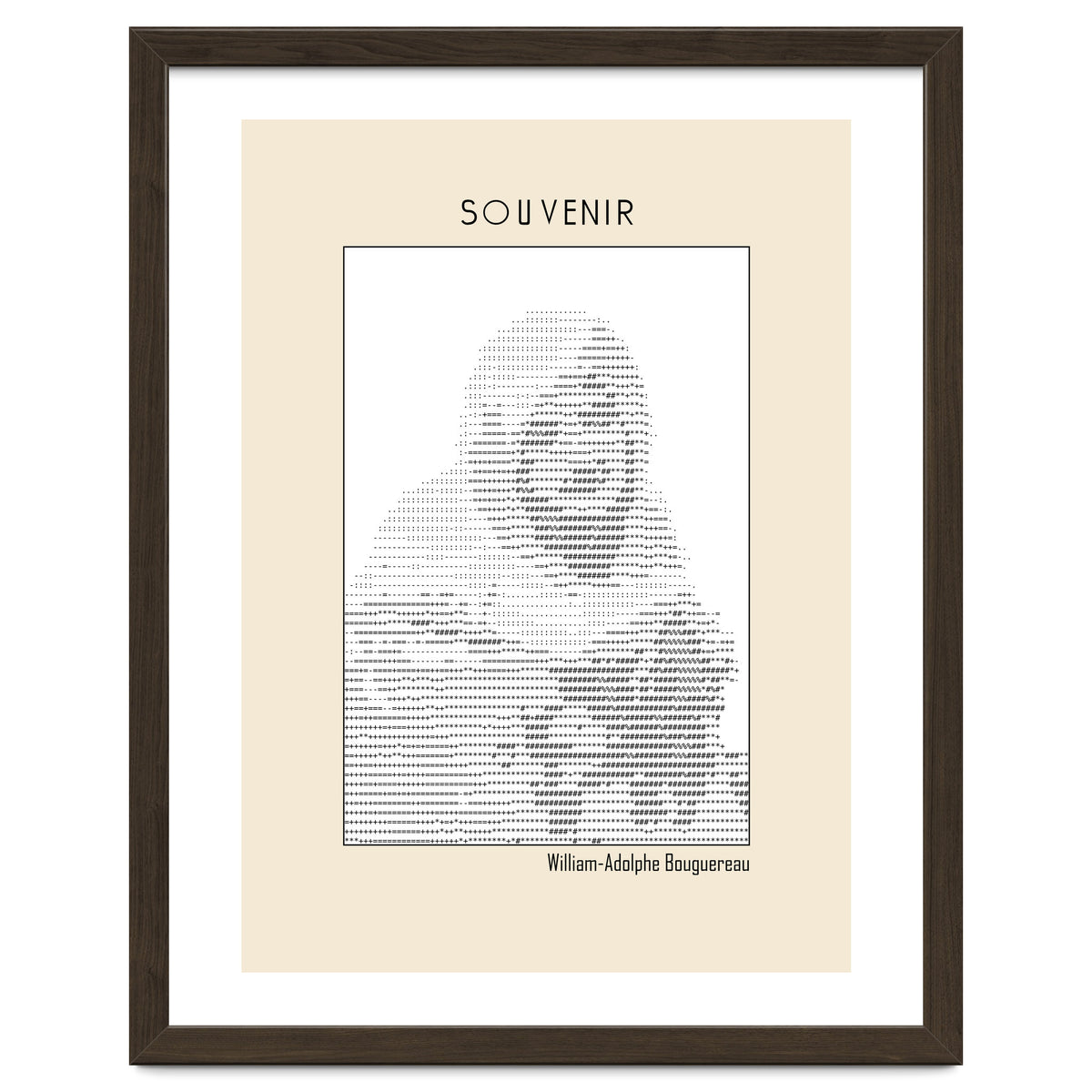 Souvenir – William Adolphe Bouguereau (1894) – Ascii Art