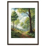 Vibrant Summer Forest Landscape Painting thumbnail