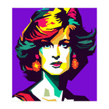 Retro Diana Famous Loved Beauty Woman (Print Only) thumbnail