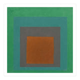 JOSEF ALBERS - HOMAGE TO THE SQUARE GREY BROWN GREEN (Print Only) thumbnail