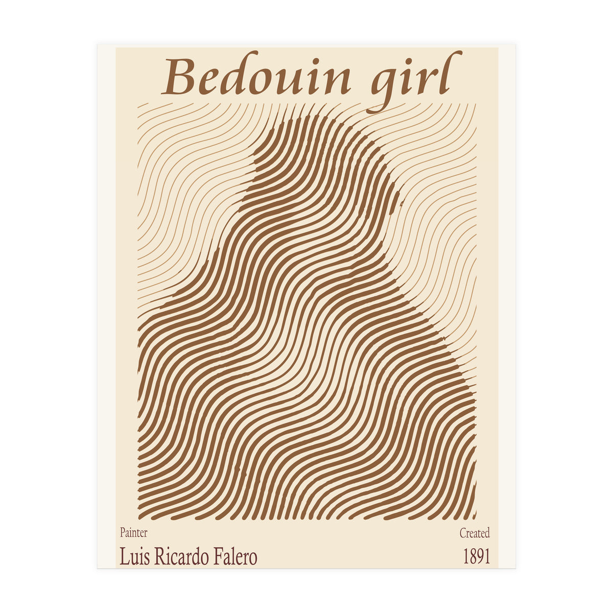 Bedouin Girl (1891) – Luis Ricardo Falero   (Print Only)