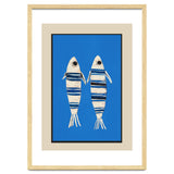 Minimal Fish On Blue thumbnail