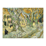 VINCENT VAN GOGH: The Road Menders. Date/Period: 1889. Painting. Oil on canvas. (Print Only) thumbnail