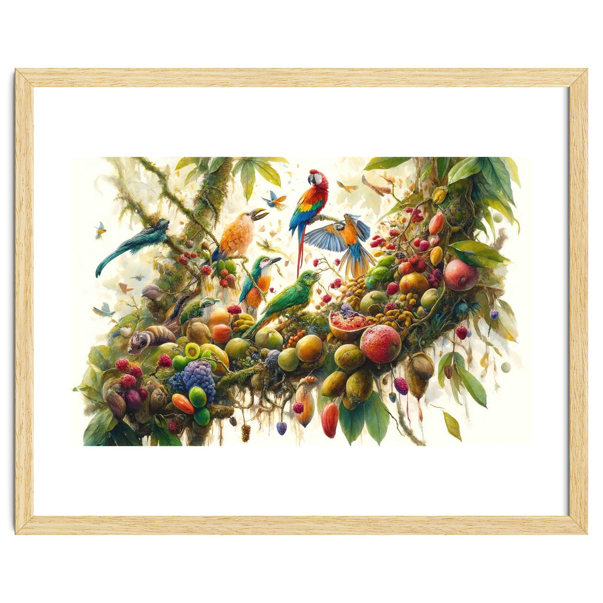 Jungle Symphony Of Tropical Birds