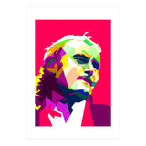 Phil Collins Pop Art WPAP (Print Only) thumbnail