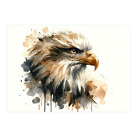 Majestic Eagle Side Profile (Print Only)