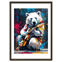 Polar Bear Playing Guitar, Graffiti