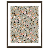 Flying Butterflies Gold Beige thumbnail