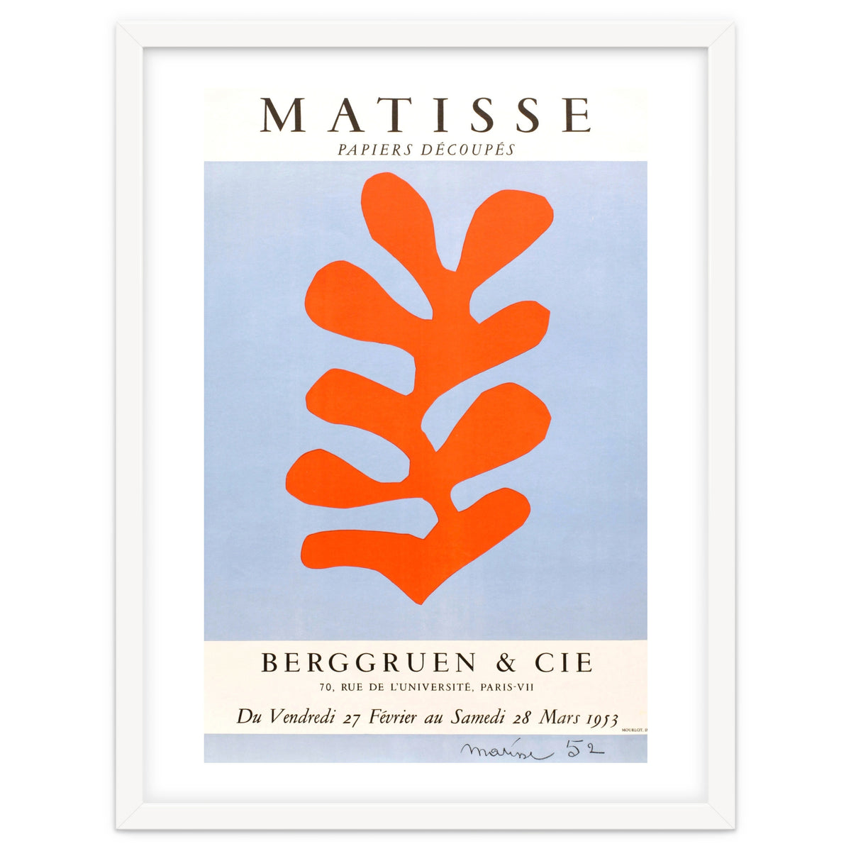 Henri Matisse – Papiers découpés (1953) | Vibrant Cut-Out Art
