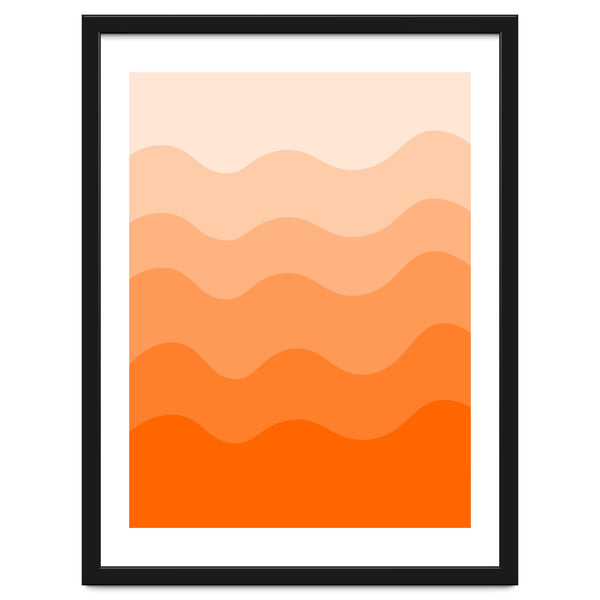 Orange gradient design