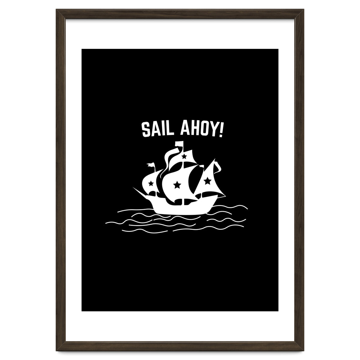 Sail Ahoy  sailing ship