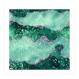 Emerald Glitter Agate Texture 02 (Print Only) thumbnail
