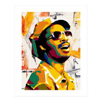 Stevie Wonder Retro Pop Art 3 (Print Only)