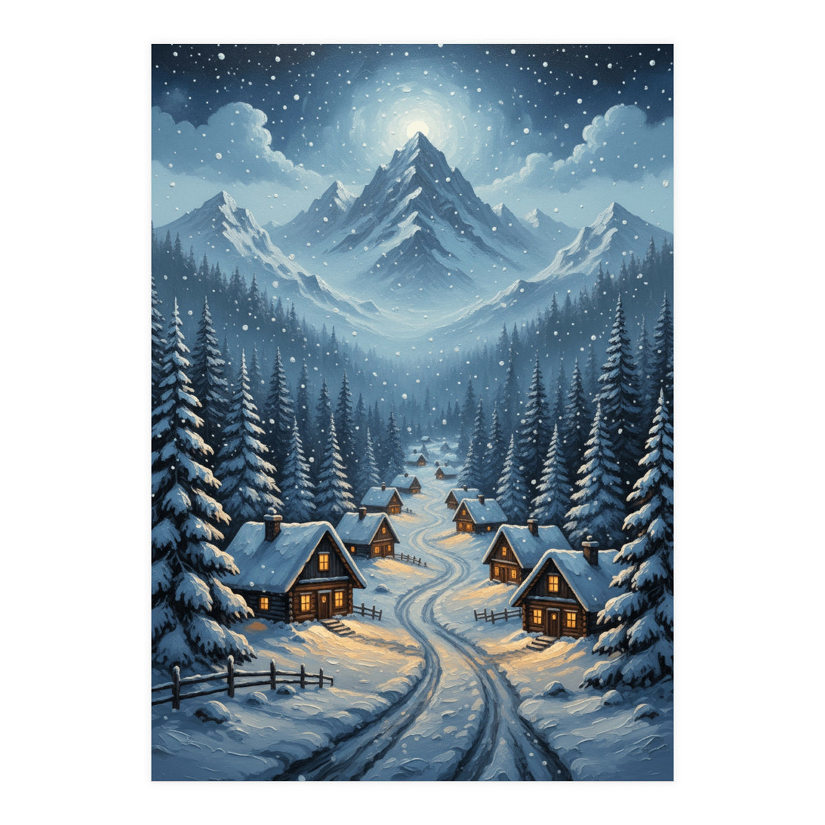 Moonlit Solitude (Print Only)