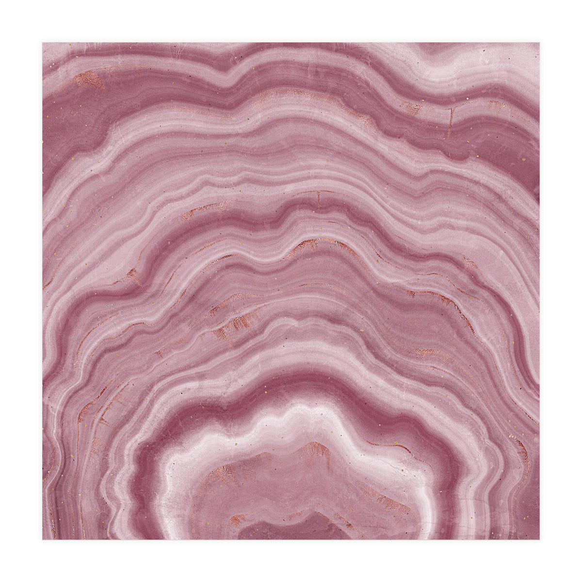 Pink Agate Texture 08 (Print Only)