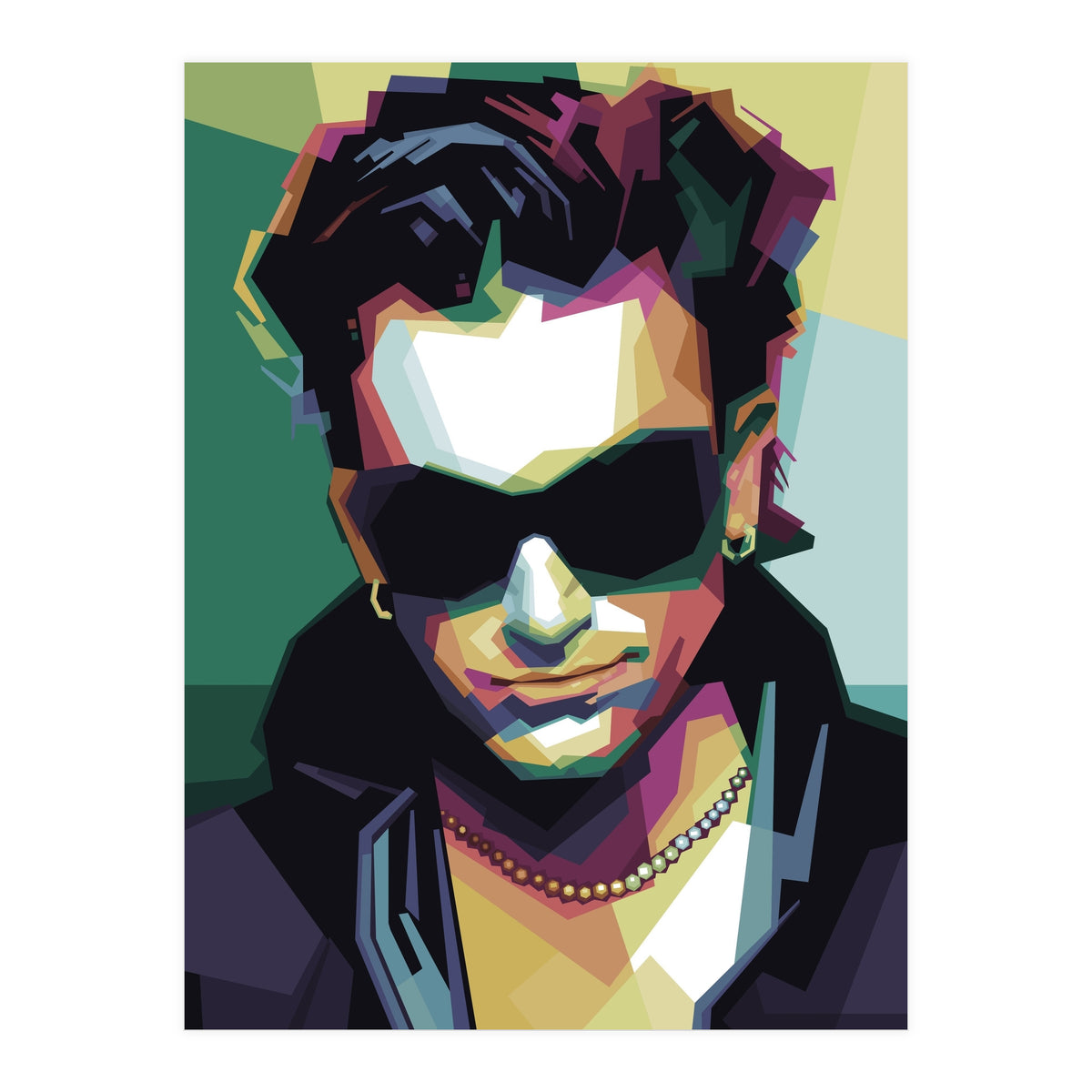 Bono Pop Art WPAP (Print Only)