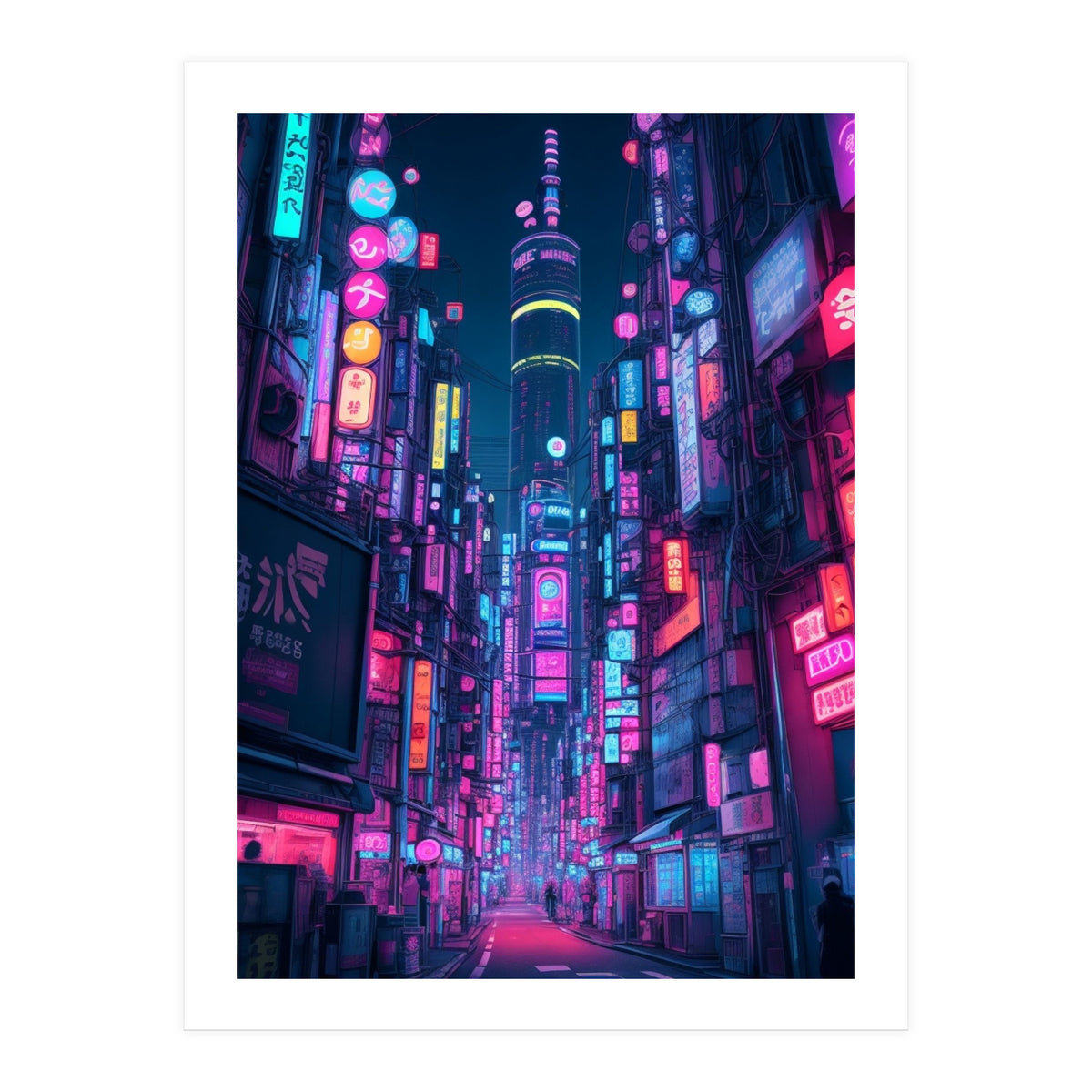 Tokyo City Neon (Print Only)
