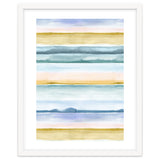 Relaxing Calm Stripes Blue Yellow thumbnail