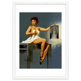Pin Up Sexy Girl At The Doctor thumbnail