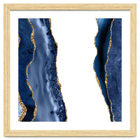Navy & Gold Agate Texture 28
