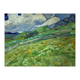 VINCENT VAN GOGH: Landscape from Saint-Rémy. Date/Period: 1889. Painting. Oil on canvas. (Print Only) thumbnail
