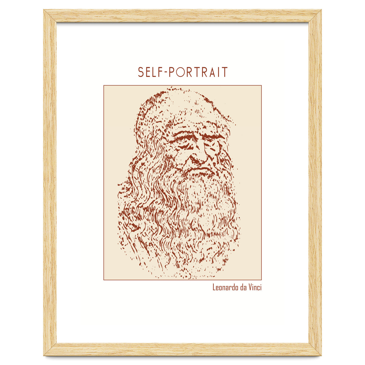 Self Portrait – Leonardo Da Vinci