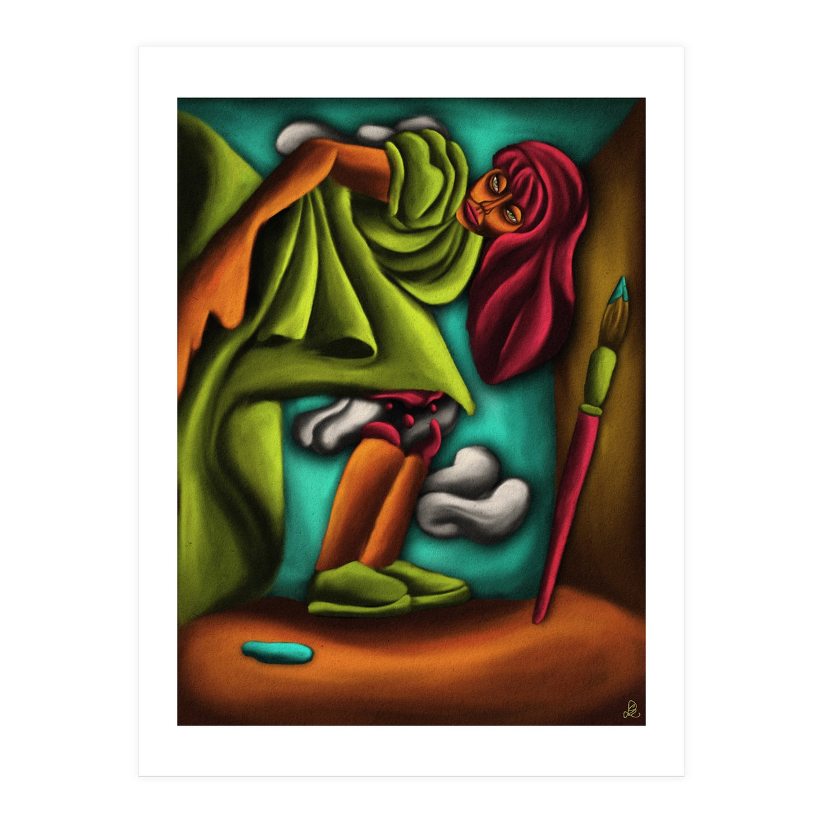 She's Out Of The Picture (Print Only)