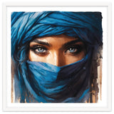 Blue Eyes Tuareg Woman Portrait thumbnail