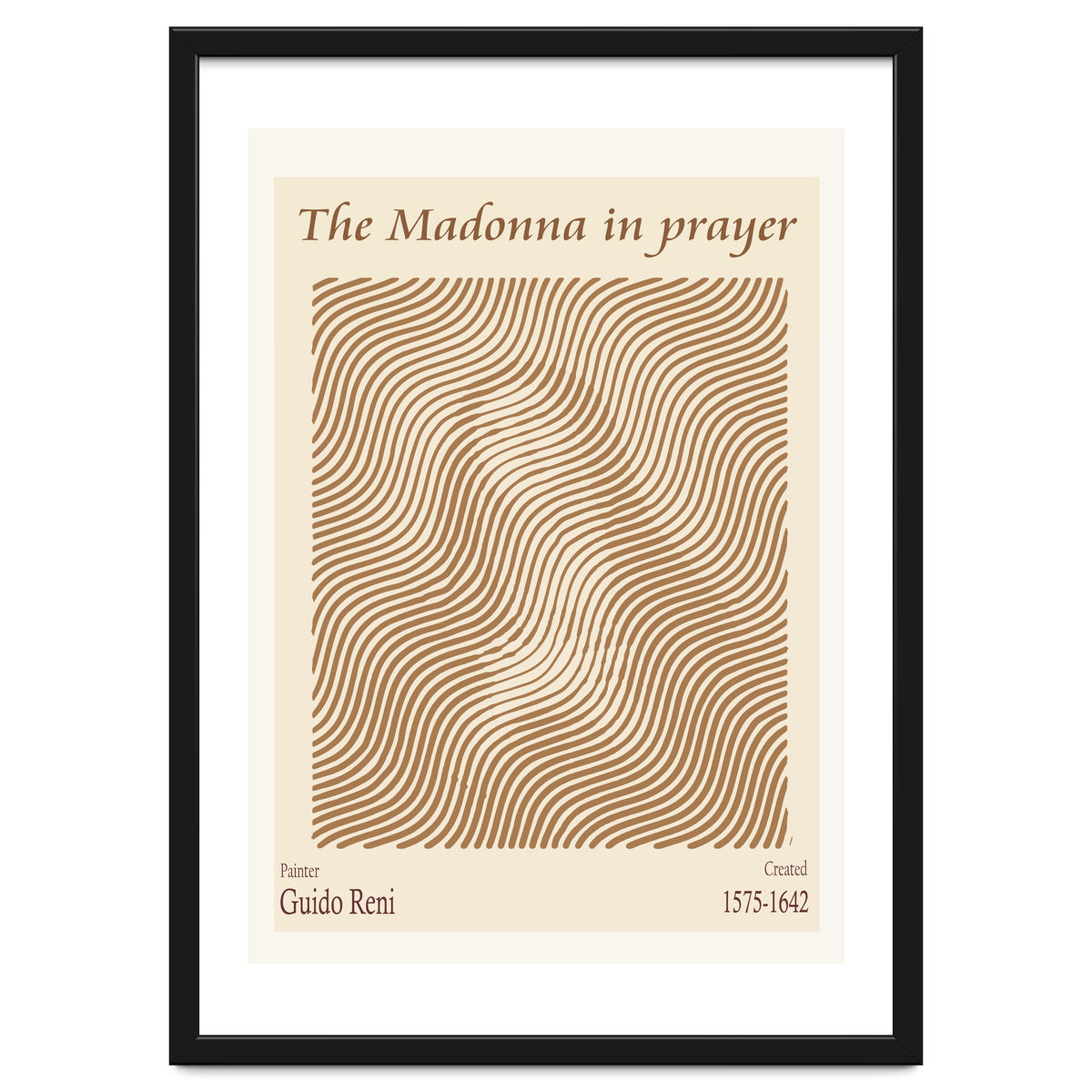 The Madonna In Prayer by Guido Reni