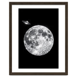 Diamond moon and UFO thumbnail