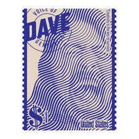 Dave Grohl Stamps Art (Print Only)