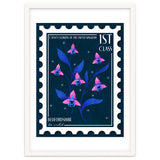 Bedfordshire Bee Orchid Postage Stamp thumbnail
