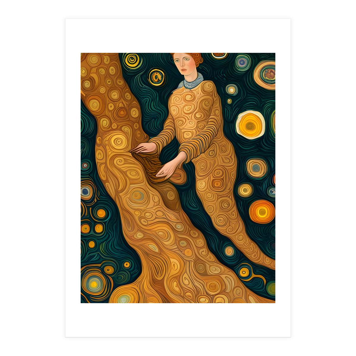 Artificial Masterworks - Klimt van Gogh (Print Only)