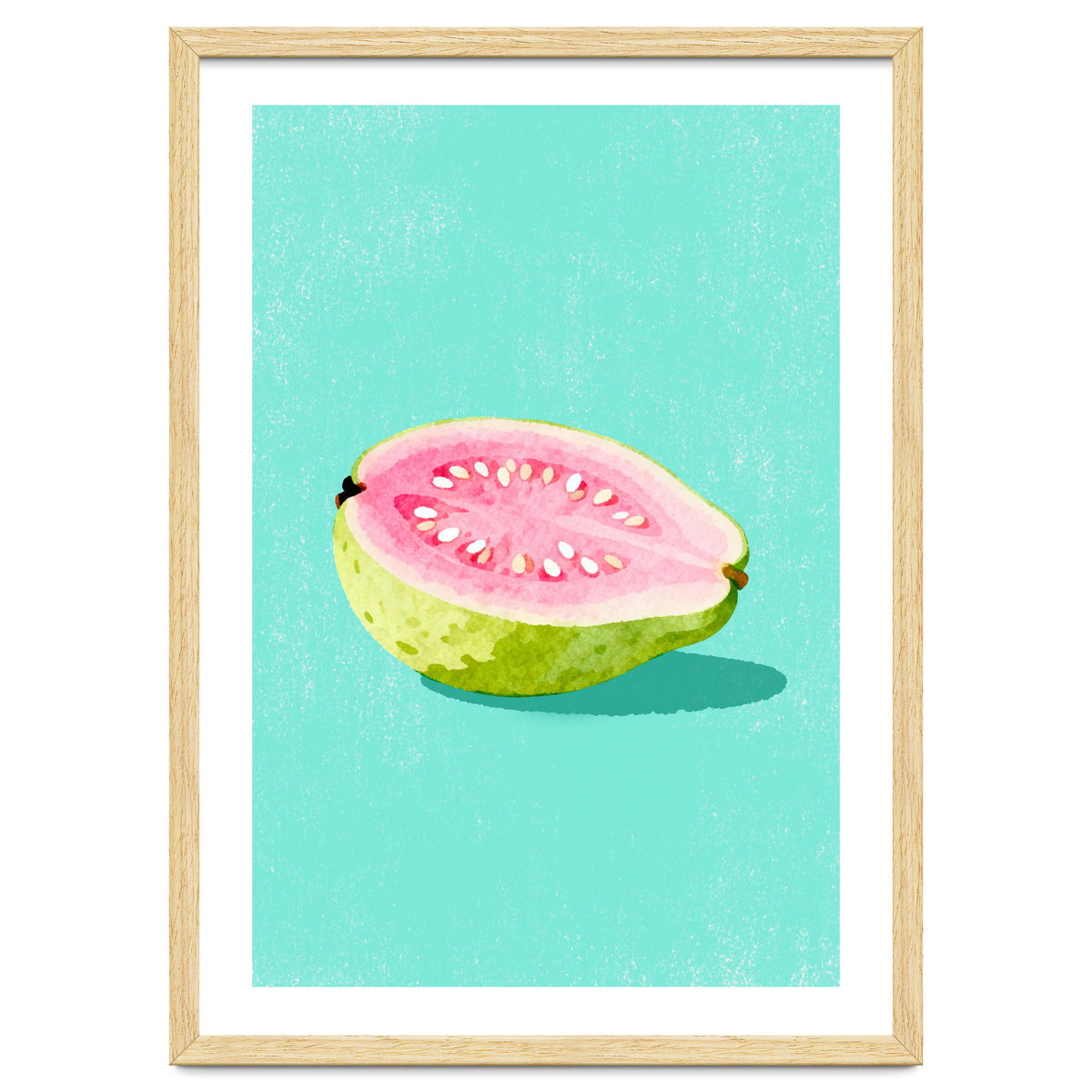 Guava Fruit Illustration