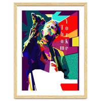 Thom Yorke Singer Musician Pop Art WPAP